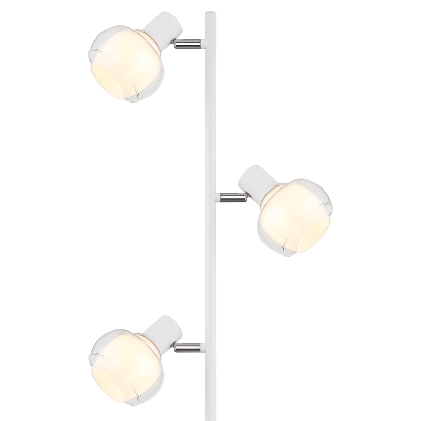 Globo - Stehleuchte 3x E14/40W/230V, weiß