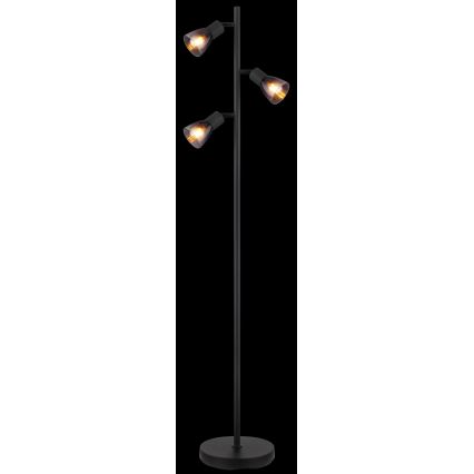 Globo - Stehleuchte 3xE14/25W/230V schwarz