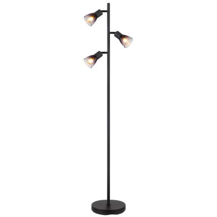 Globo - Stehleuchte 3xE14/25W/230V schwarz