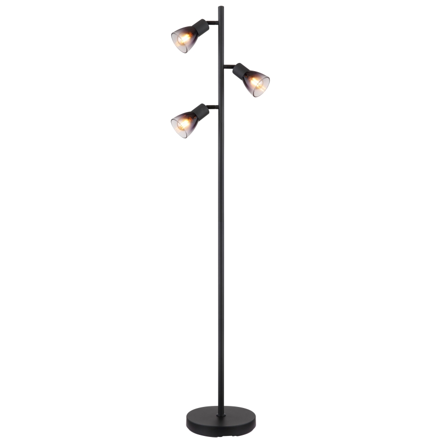 Globo - Stehleuchte 3xE14/25W/230V schwarz
