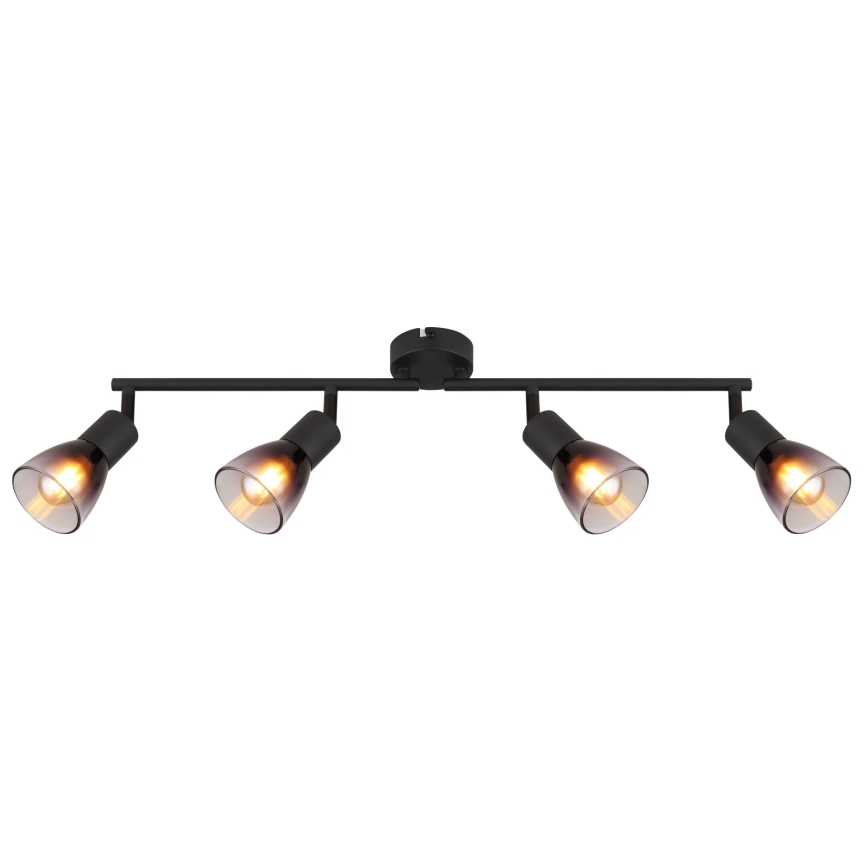 Globo - Strahler 4xE14/25W/230V schwarz