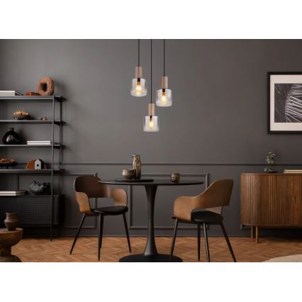 Globo - Hängeleuchte mit Kabel 3xE27/40W/230V