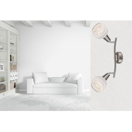 Globo - LED-Strahler 2xE14/4W/230V
