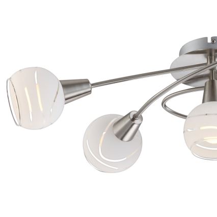 Globo 54341-5 - LED Deckenleuchte ELLIOTT 5xE14/4W/230V