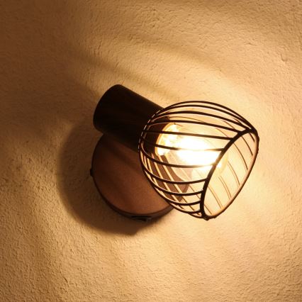 Globo 54817-1 - Wandscheinwerfer ISABELLE 1xE14/40W/230V