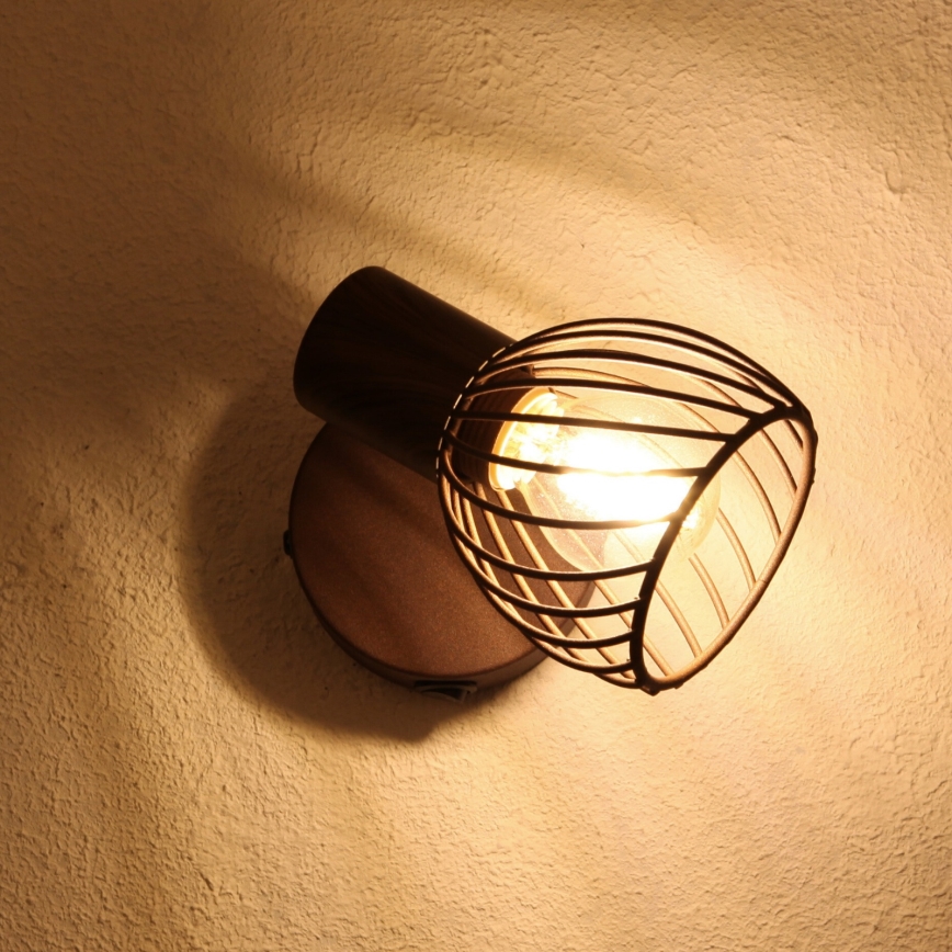 Globo 54817-1 - Wandscheinwerfer ISABELLE 1xE14/40W/230V