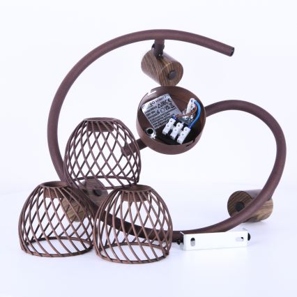 Globo 54817-3 - Spotlight ISABELLE 3xE14/40W/230V