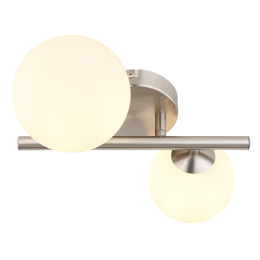 Globo - LED-Anbauleuchte 2xG9/3W/230V matt Chrom