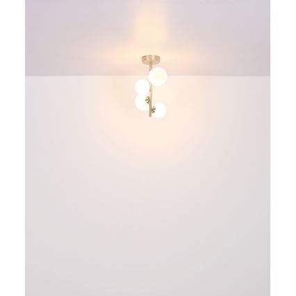 Globo - LED-Deckenleuchte an Stange 4xG9/3W/230V matt Chrom