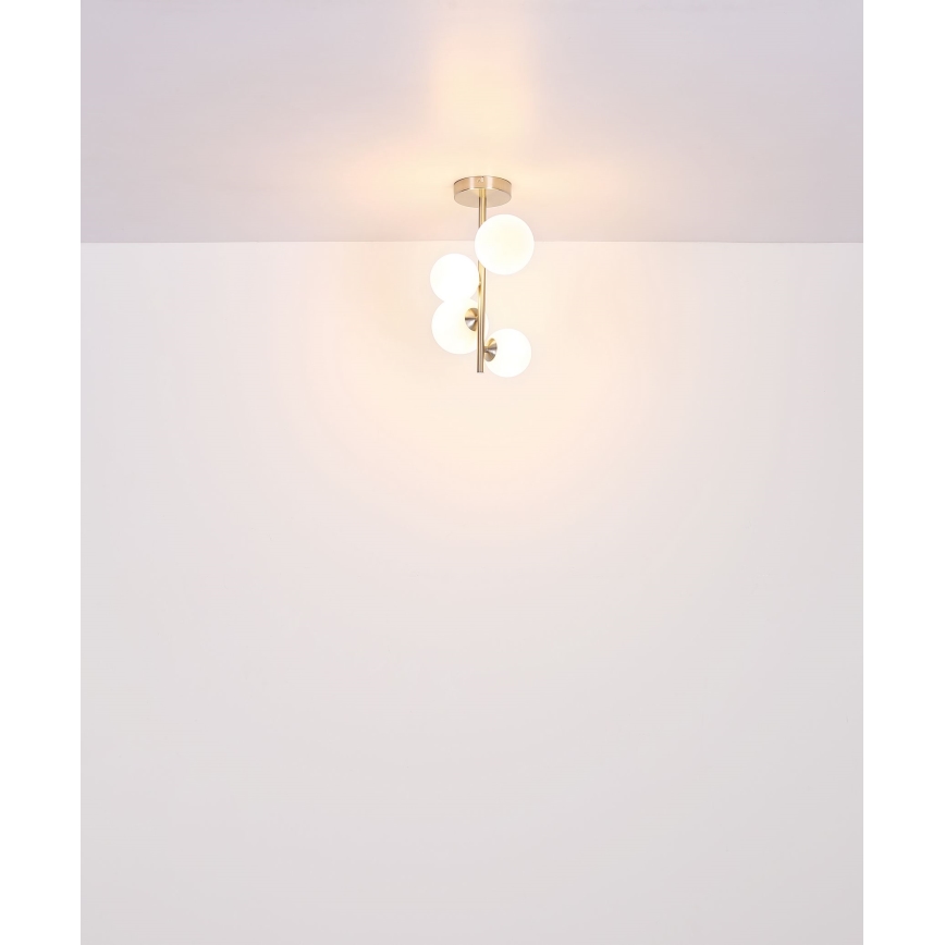 Globo - LED-Deckenleuchte an Stange 4xG9/3W/230V matt Chrom
