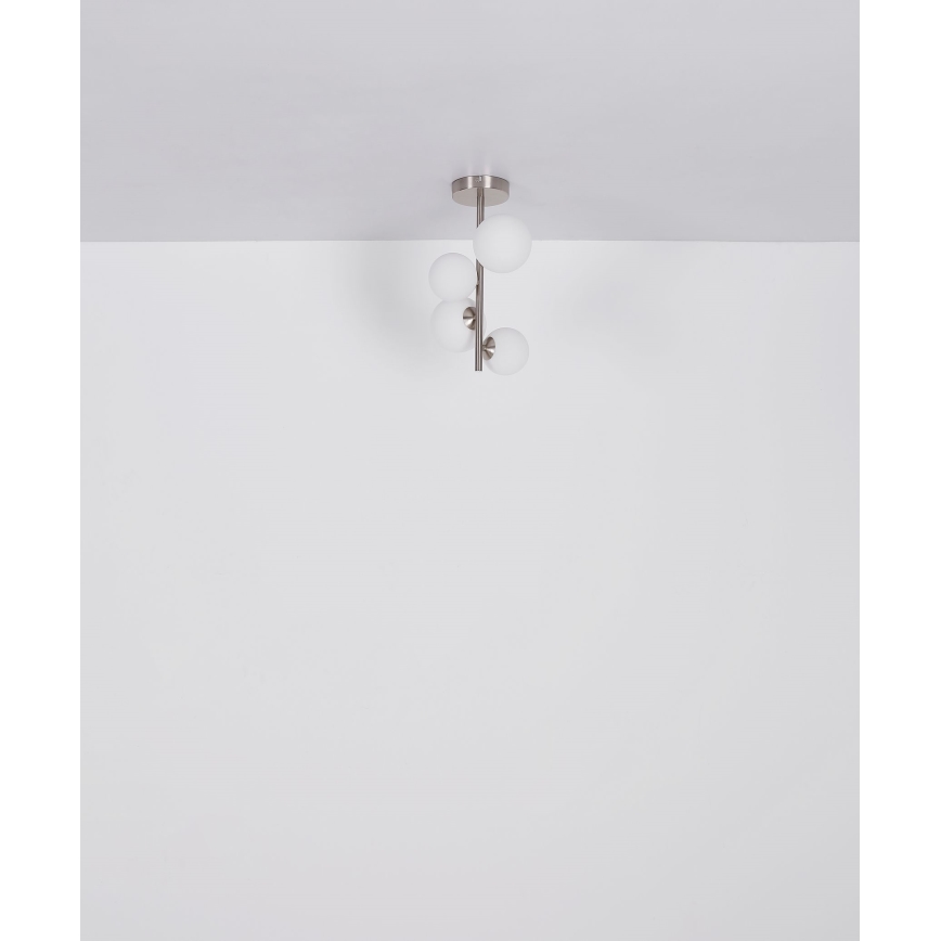 Globo - LED-Deckenleuchte an Stange 4xG9/3W/230V matt Chrom