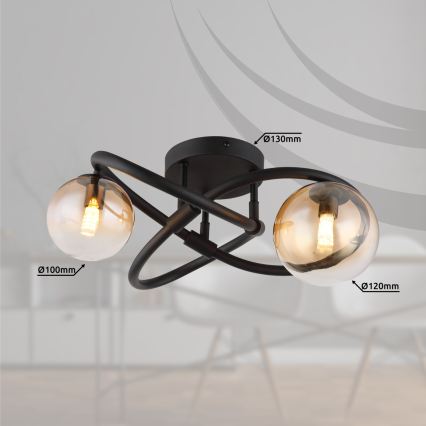 Globo - LED-Aufbau-Deckenleuchte 2xG9/3,5W/230V 3000K