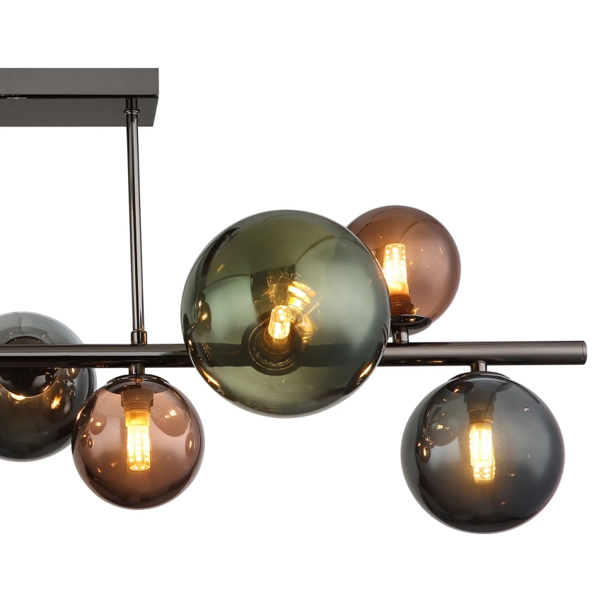 Globo - LED-Kronleuchter mit Stange 9xG9/3,5W/230V