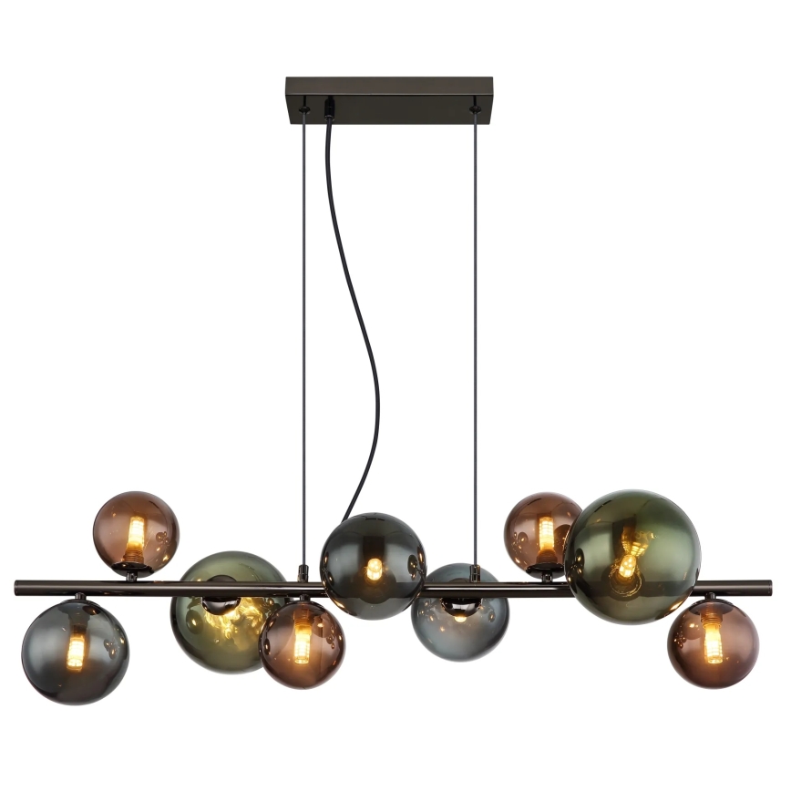 Globo - LED-Pendelleuchte an Drahtseil 9xG9/3W/230V