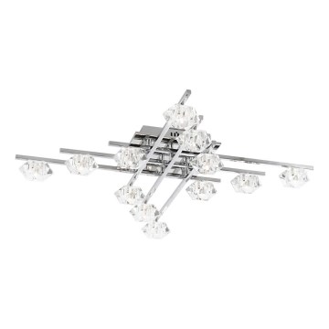 GLOBO 5693-12 - Aufbaukronleuchter DAKAR 12xG4/20W/230V