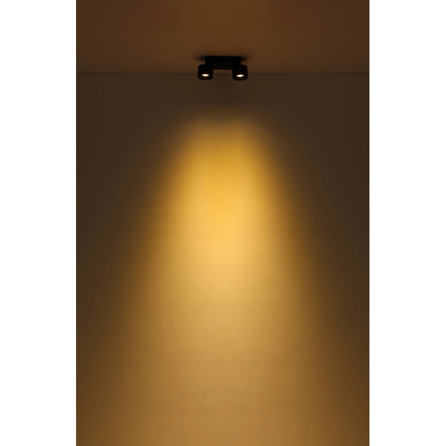 Globo - LED-Strahler 2xLED/6W/230V schwarz