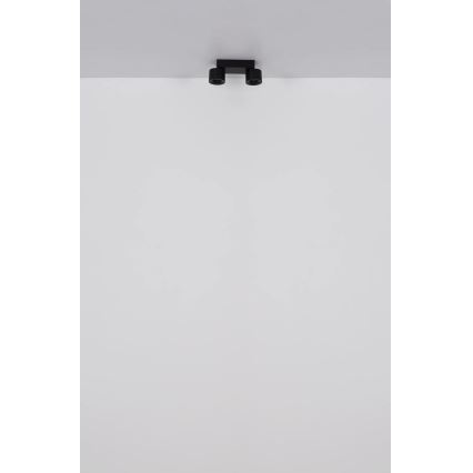 Globo - LED-Strahler 2xLED/6W/230V schwarz