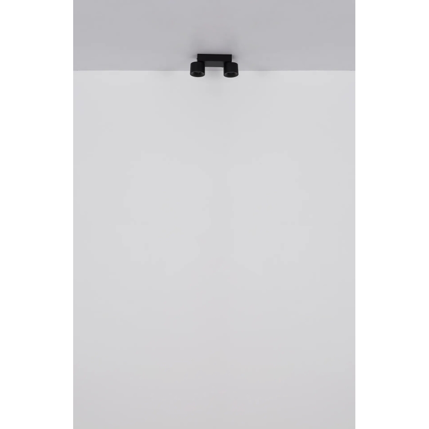 Globo - LED-Strahler 2xLED/6W/230V schwarz