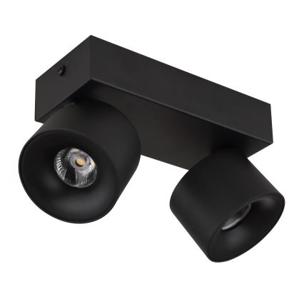Globo - LED-Strahler 2xLED/6W/230V schwarz