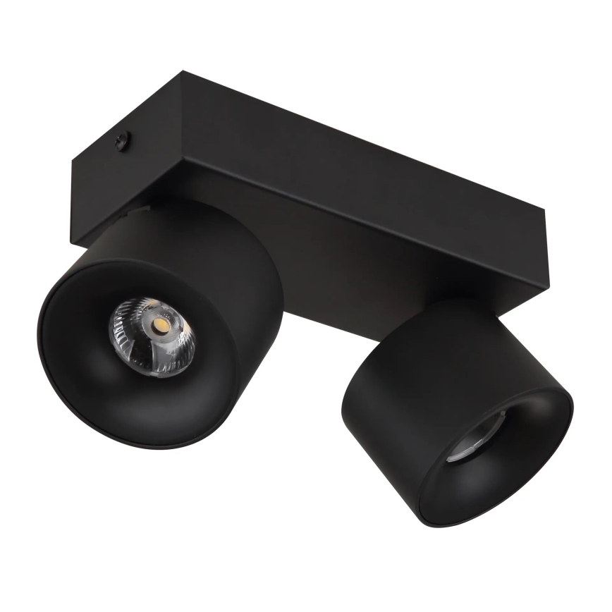 Globo - LED-Strahler 2xLED/6W/230V schwarz