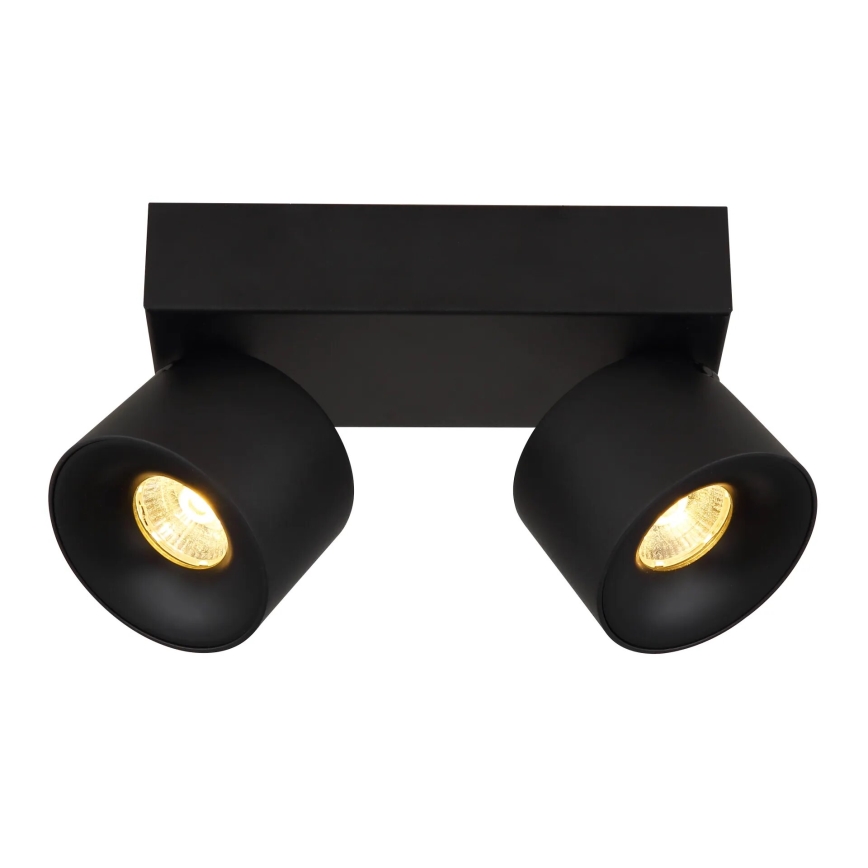 Globo - LED-Strahler 2xLED/6W/230V schwarz