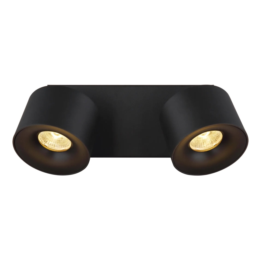 Globo - LED-Strahler 2xLED/6W/230V schwarz