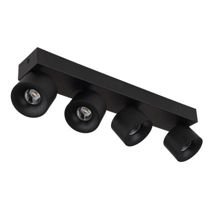 Globo - LED-Strahler 4xLED/6W/230V schwarz