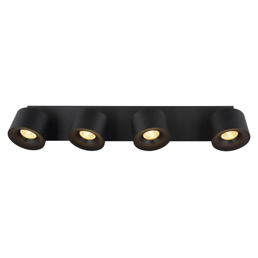 Globo - LED-Strahler 4xLED/6W/230V schwarz