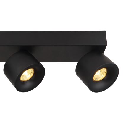 Globo - LED-Strahler 4xLED/6W/230V schwarz