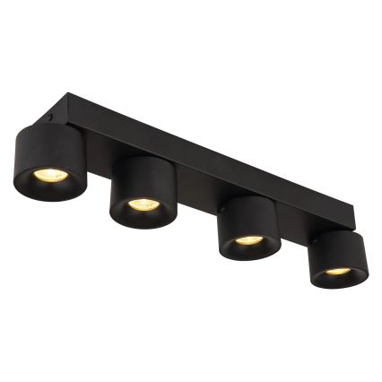 Globo - LED-Strahler 4xLED/6W/230V schwarz