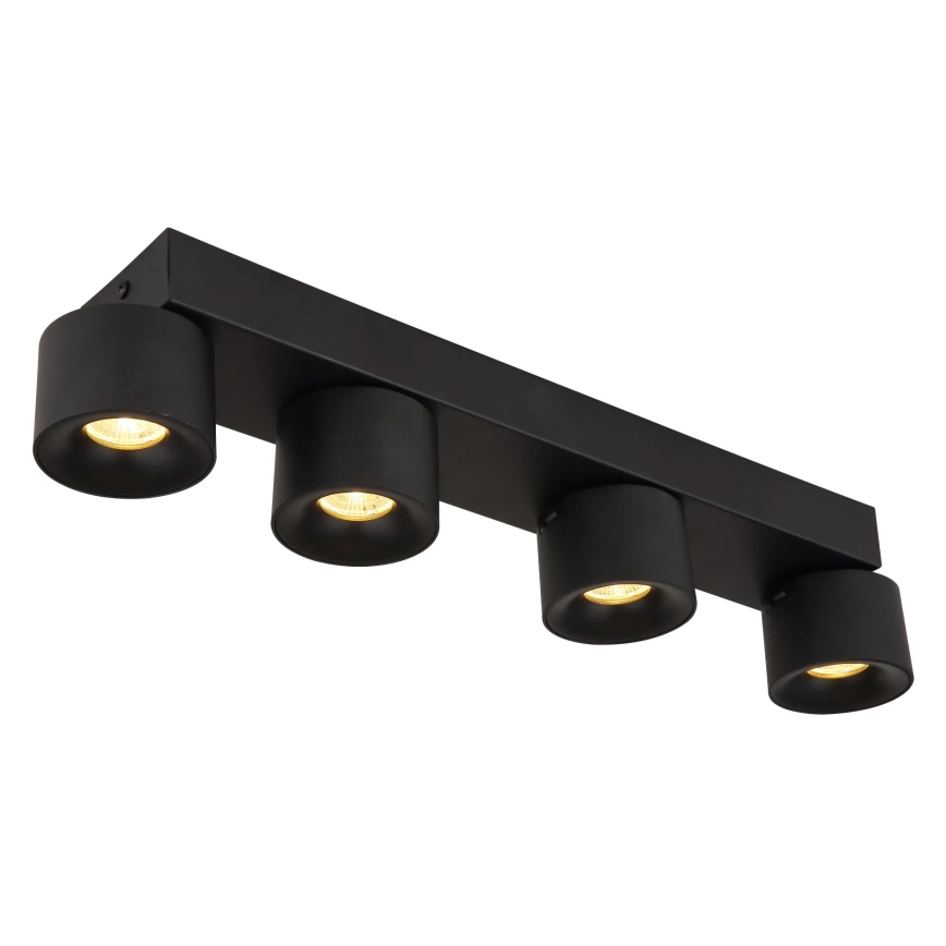 Globo - LED-Strahler 4xLED/6W/230V schwarz