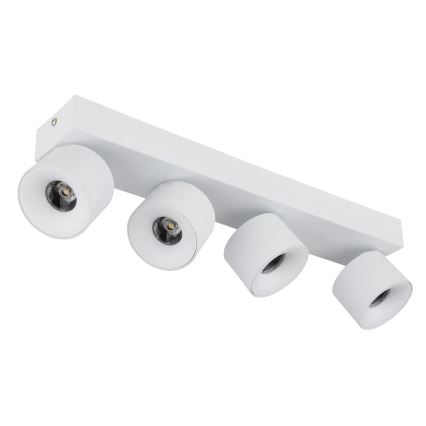 Globo - LED-Strahler 4xLED/6W/230V weiß