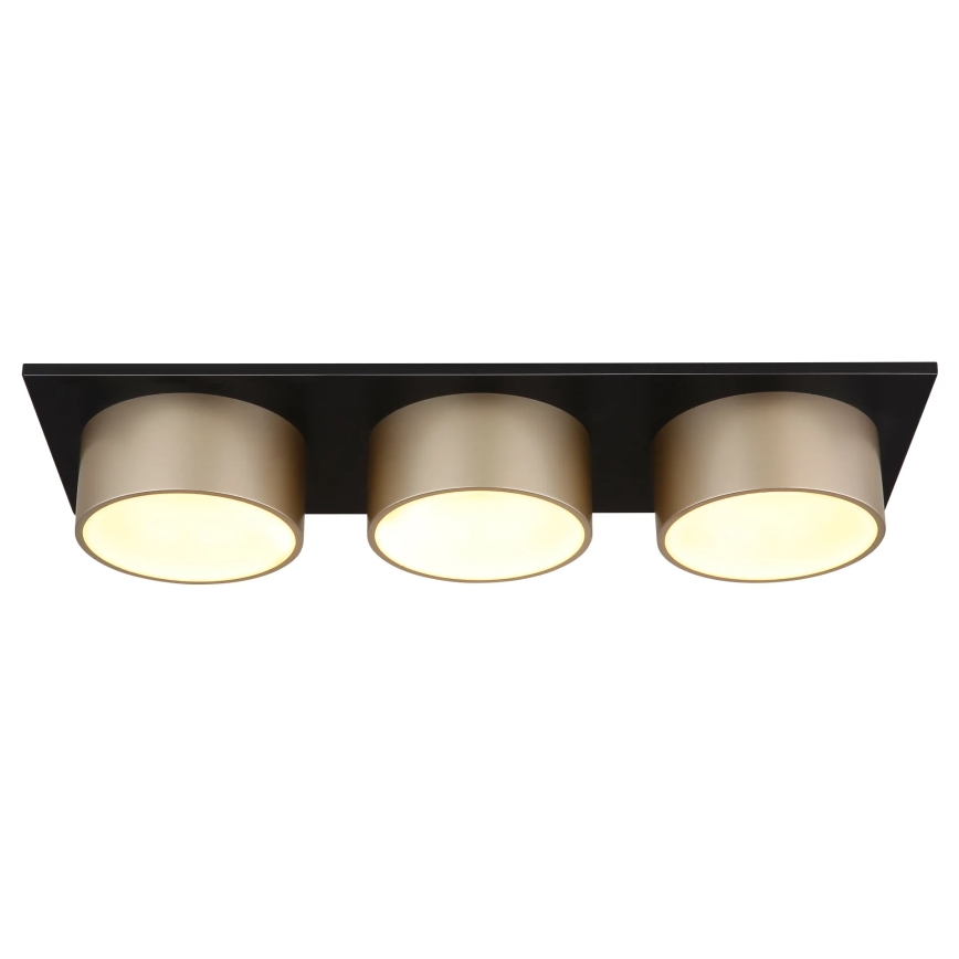 Globo - LED Deckenleuchte LED/24W/230V 3000K 58x20 cm Messing