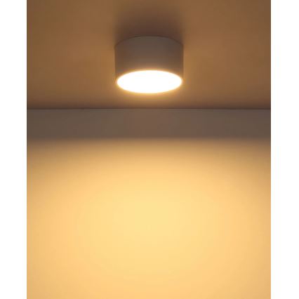 Globo - LED Deckenleuchte LED/12W/230V 3000K Ø 15 cm weiß