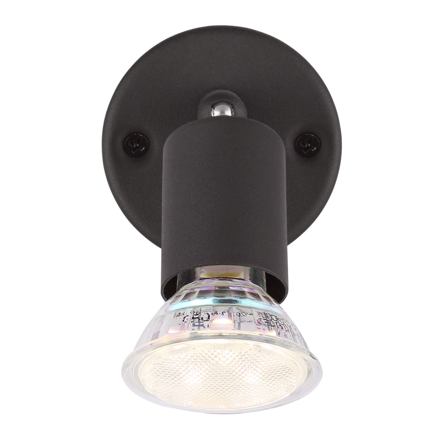 Globo - LED-Wandstrahler 1xGU10/3W/230V schwarz