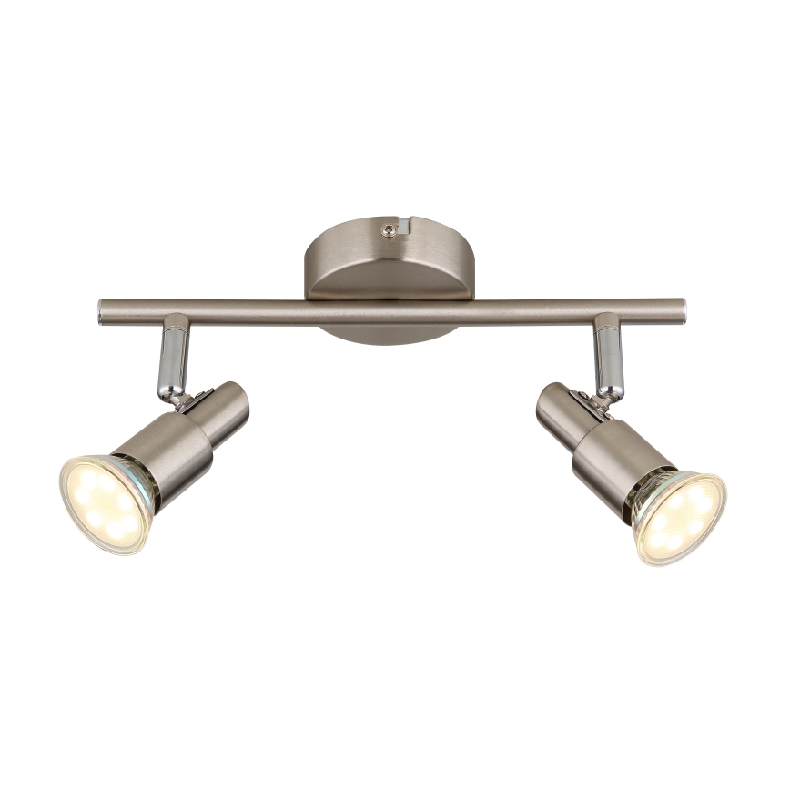 Globo - LED-Strahler 2xGU10/3W/230V