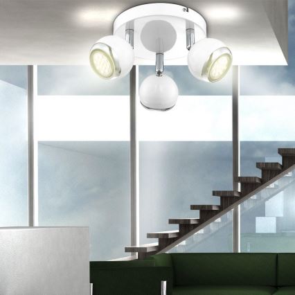 LED-Deckenleuchte OMAN 3xGU10/2,5 W