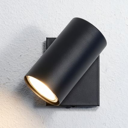 Globo - Wandleuchte Spot 1xGU10/25W/230V schwarz