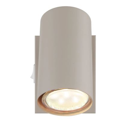 Globo - Wandspot 1xGU10/25W/230V beige