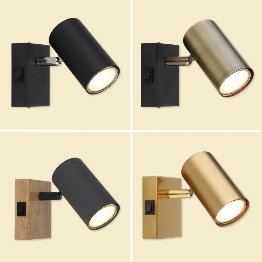 Globo - Wandleuchte Spot 1xGU10/25W/230V Weiß