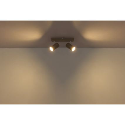 Globo - Spotleuchte 2x GU10/35W/230V