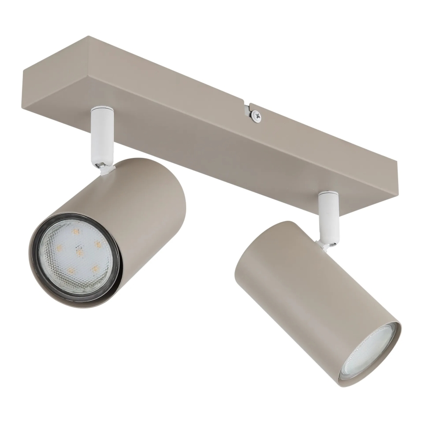 Globo - Deckenstrahler 2xGU10/35W/230V beige