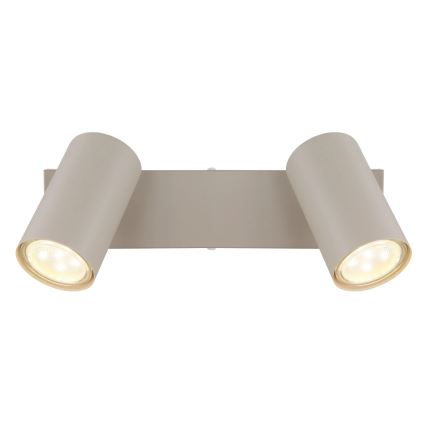 Globo - Deckenstrahler 2xGU10/35W/230V beige