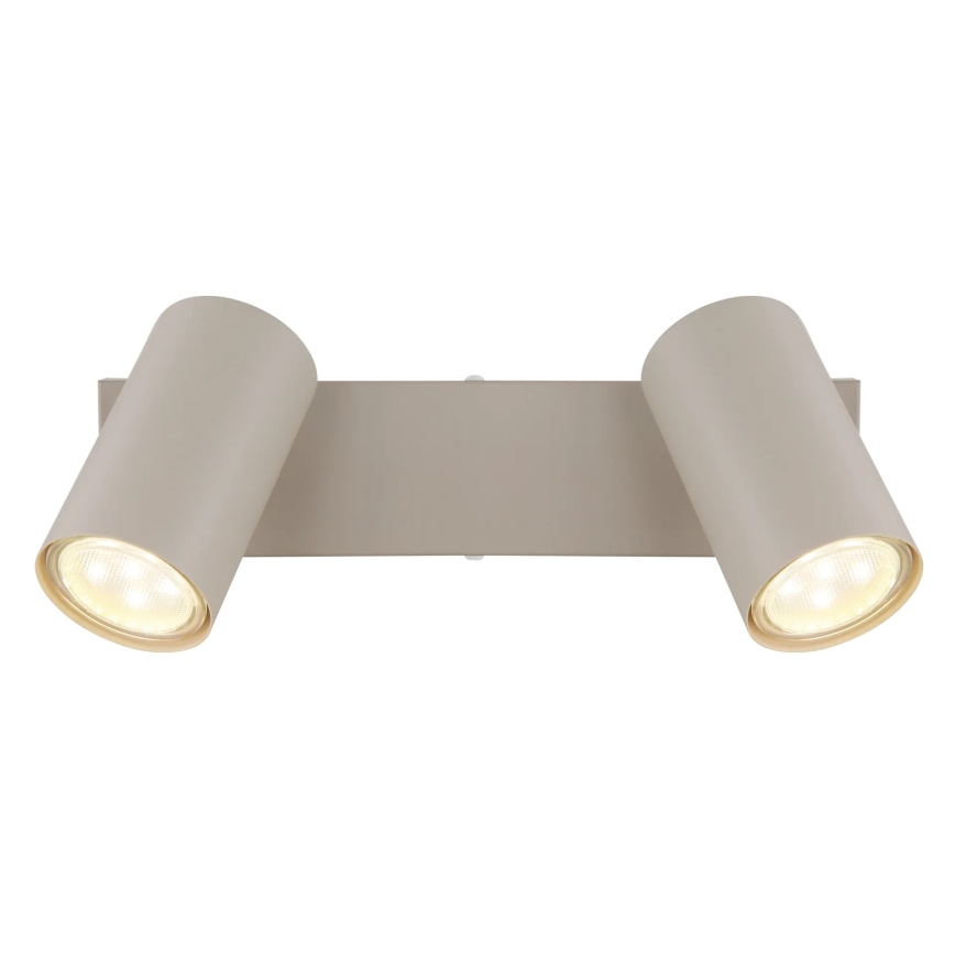 Globo - Deckenstrahler 2xGU10/35W/230V beige