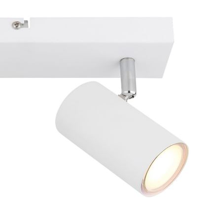 Globo - Einbauleuchte 2xGU10/35W/230V Weiß