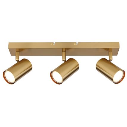 Globo - Strahler 3xGU10/35W/230V golden