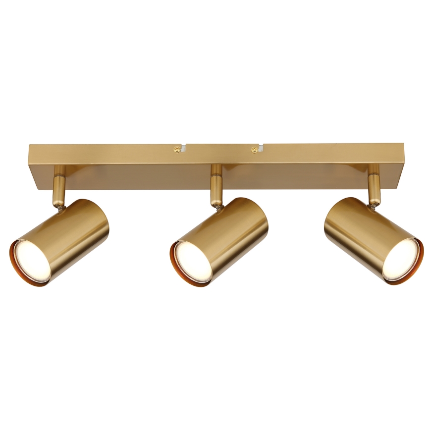 Globo - Strahler 3xGU10/35W/230V golden