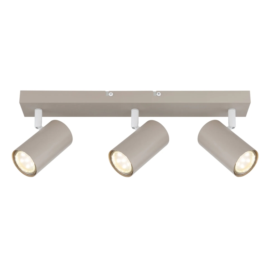 Globo - Spotleuchte 3xGU10/35W/230V beige