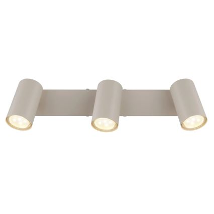 Globo - Spotleuchte 3xGU10/35W/230V beige