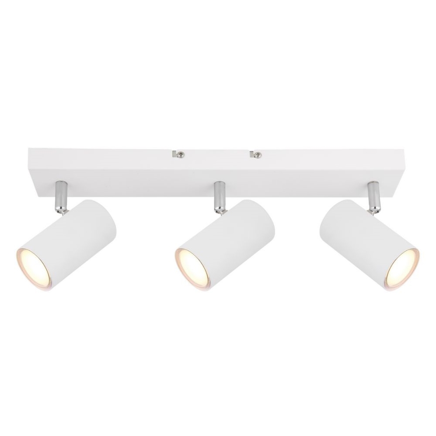 Globo - Deckenstrahler 3xGU10/35W/230V Weiß